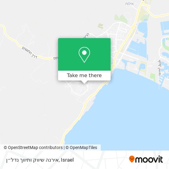 אירנה שיווק ותיווך נדל״ן map