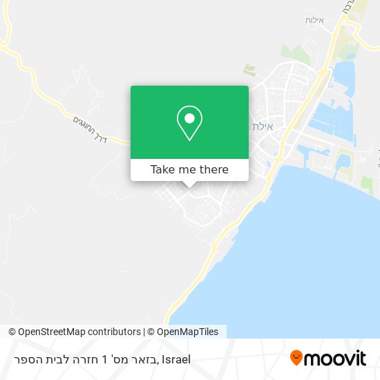 בזאר מס' 1 חזרה לבית הספר map