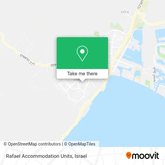 Rafael Accommodation Units map