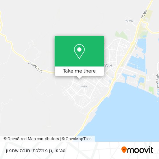 גן ממלכתי חובה שחמון map