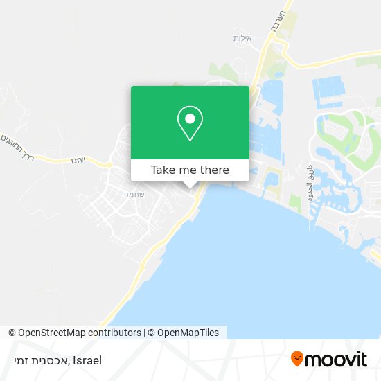 אכסנית זמי map