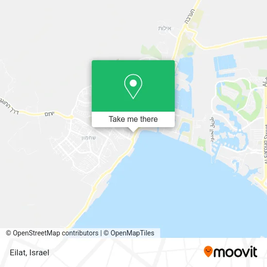 Карта Eilat
