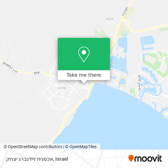 אכסנית זיידנברג יצחק map