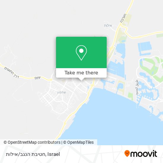 Карта חטיבת הנגב/אילות