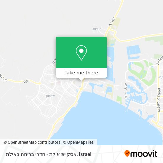 אסקייפ אילת - חדרי בריחה באילת map