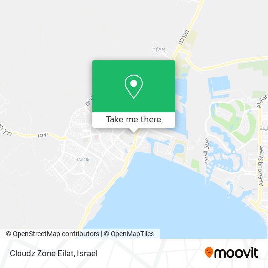 Карта Cloudz Zone Eilat
