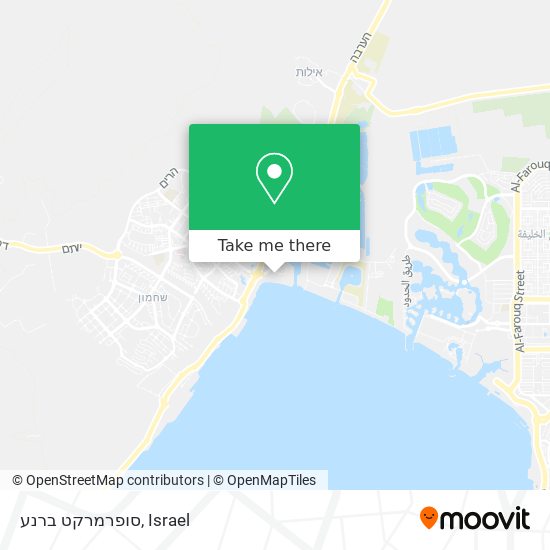 סופרמרקט ברנע map