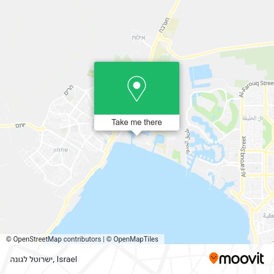 Карта ישרוטל לגונה