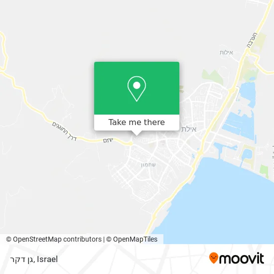 Карта גן דקר