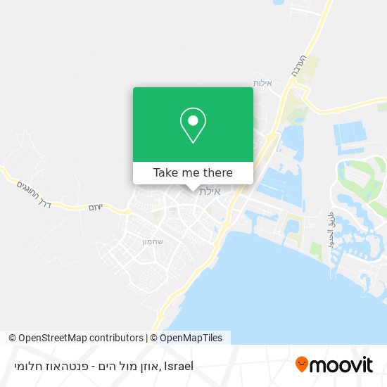 אוזן מול הים - פנטהאוז חלומי map