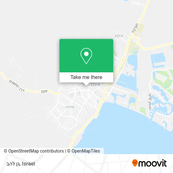 Карта גן להב