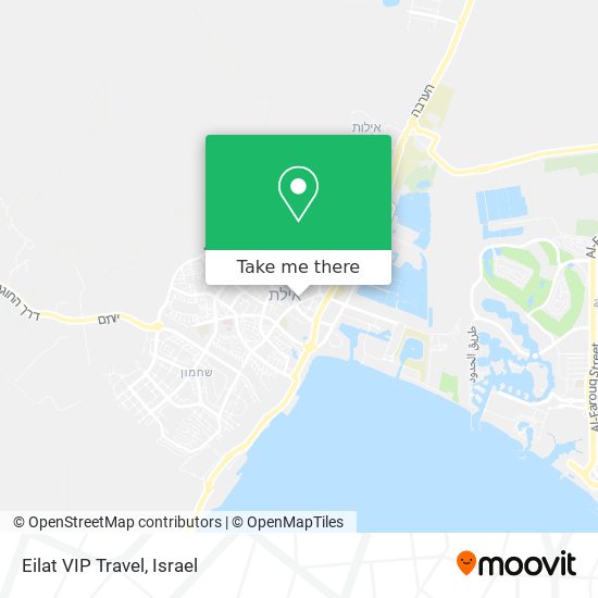 Eilat VIP Travel map