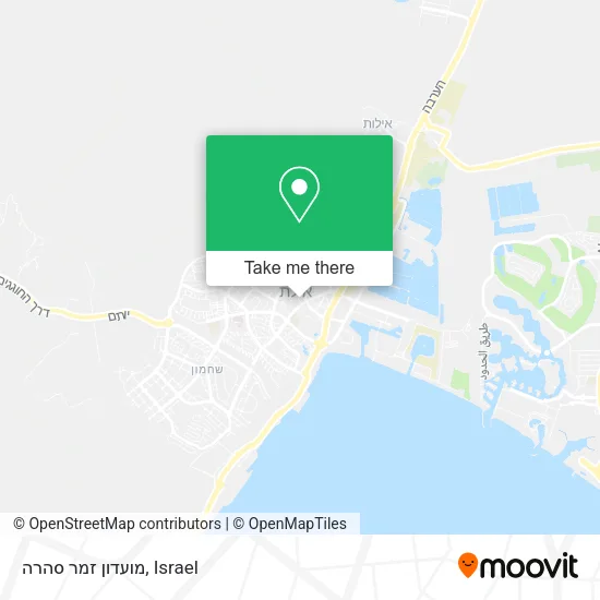 Карта מועדון זמר סהרה