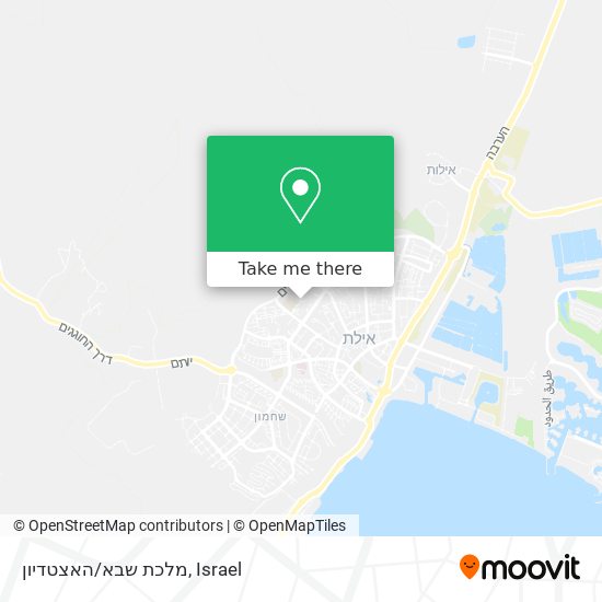 מלכת שבא/האצטדיון map