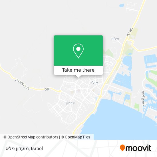 מועדון פלא map