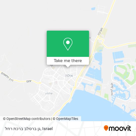 גן ברסלב ברכת רחל map