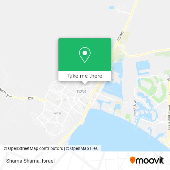 Карта Shama Shama