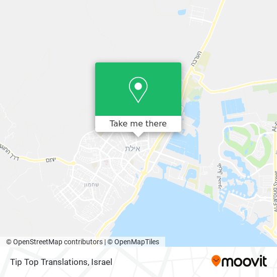 Карта Tip Top Translations