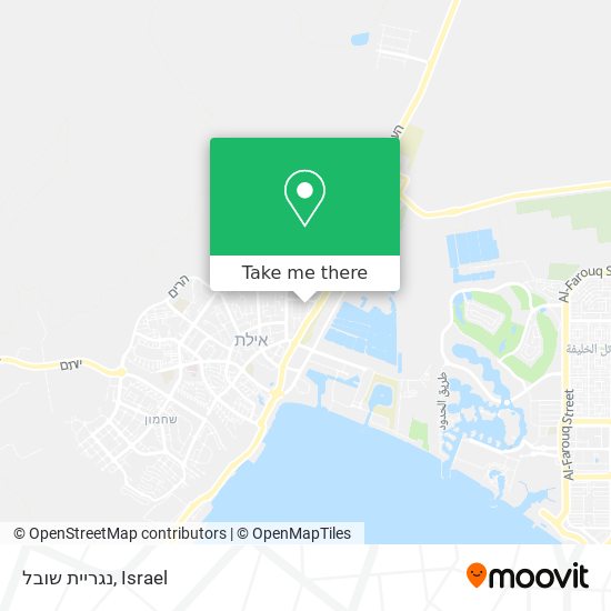 נגריית שובל map