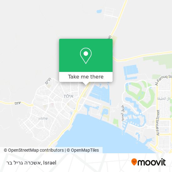 אשכרה גריל בר map