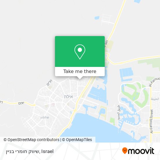 שיווק חומרי בניין map