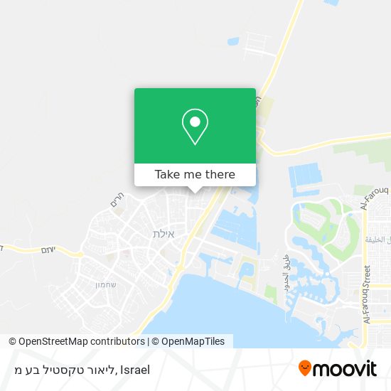 ליאור טקסטיל בע מ map