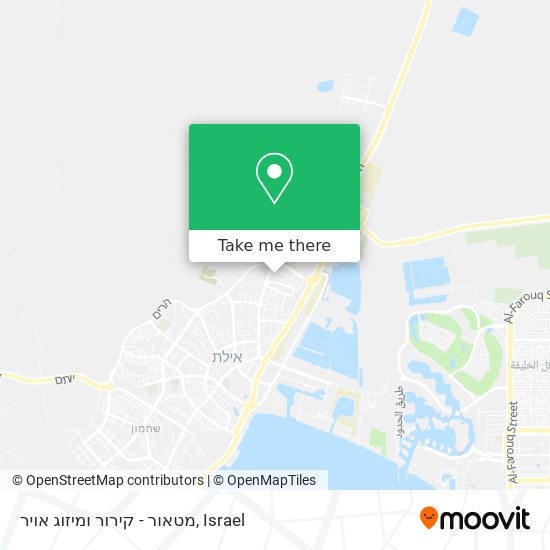 מטאור - קירור ומיזוג אויר map