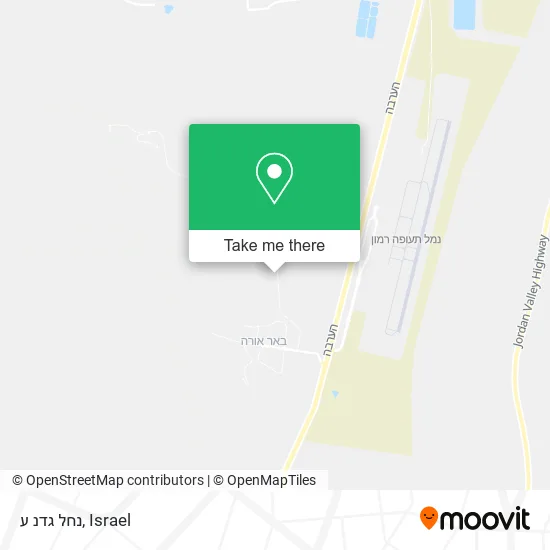 Карта נחל גדנ ע