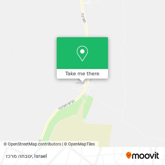 יטבתה מרכז map