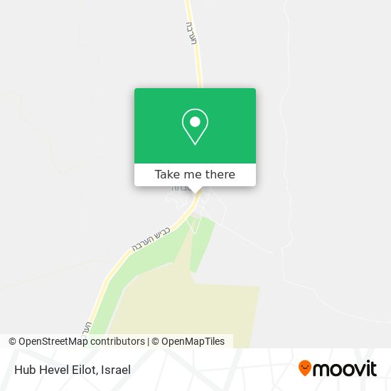 Hub Hevel Eilot map