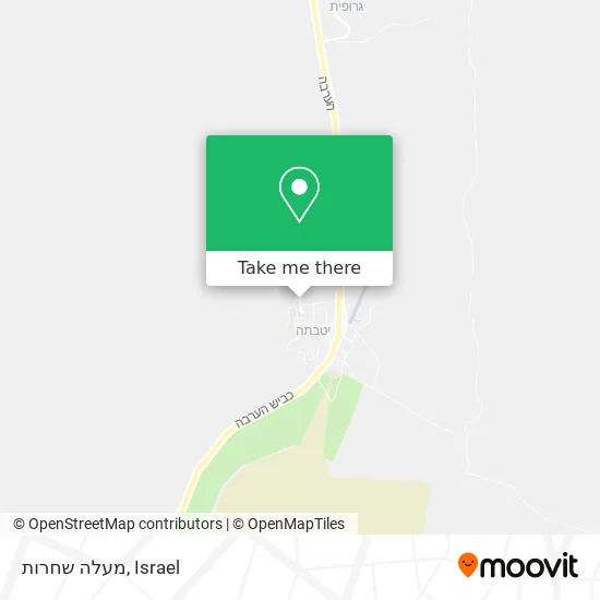 Карта מעלה שחרות