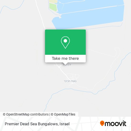 Карта Premier Dead Sea Bungalows