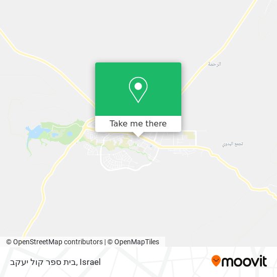 בית ספר קול יעקב map