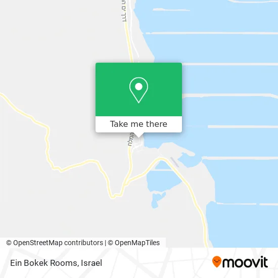 Карта Ein Bokek Rooms