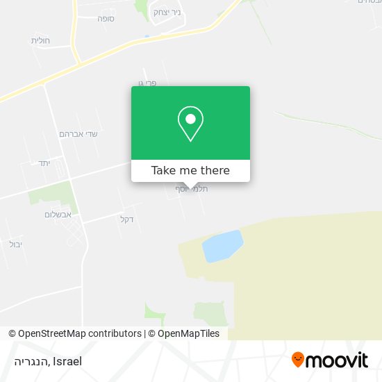 הנגריה map