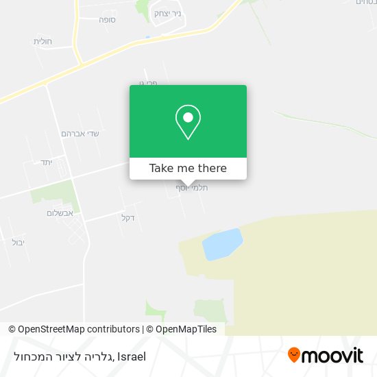 גלריה לציור המכחול map