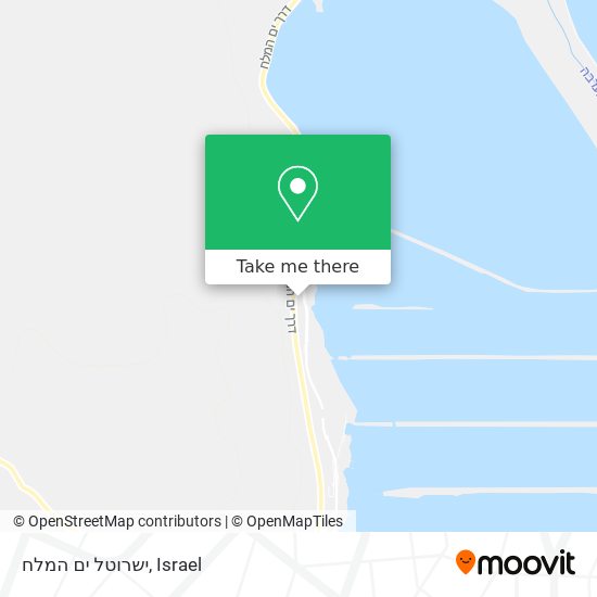 ישרוטל ים המלח map