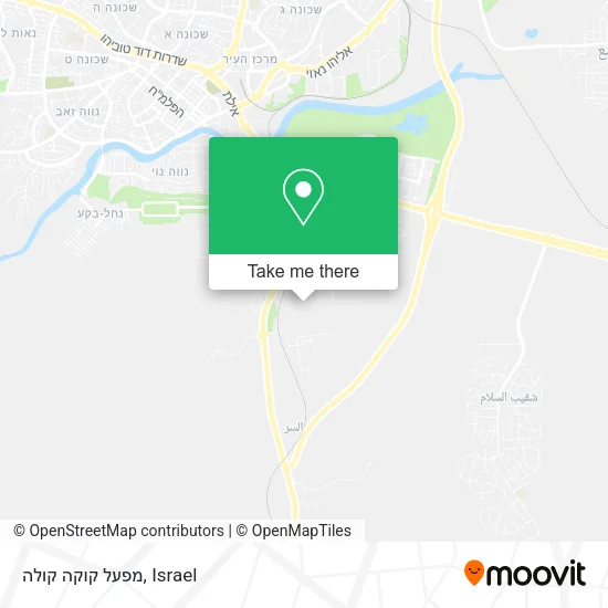 Карта מפעל קוקה קולה