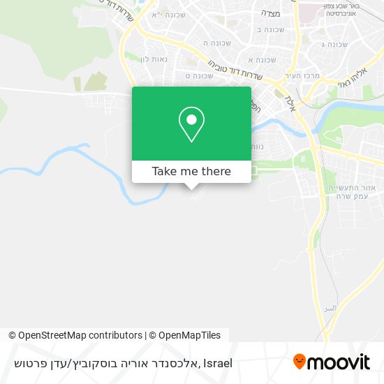 Карта אלכסנדר אוריה בוסקוביץ / עדן פרטוש