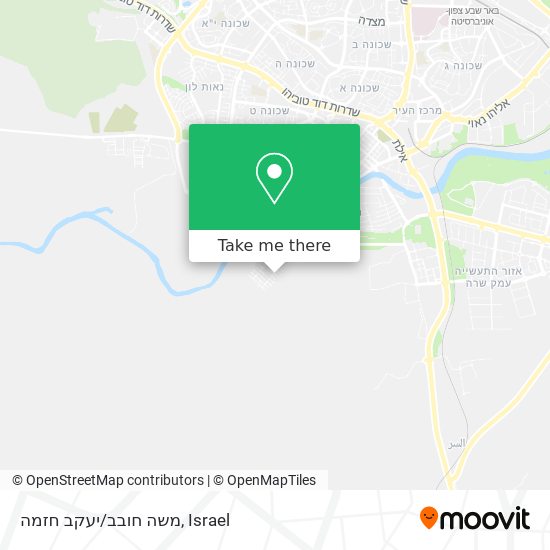 Карта משה חובב/יעקב חזמה