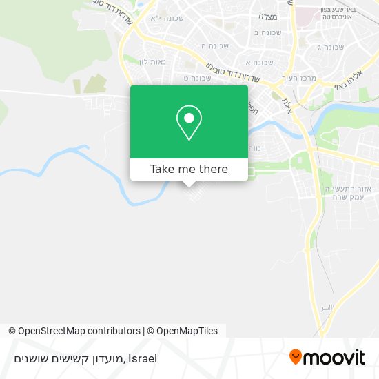 מועדון קשישים שושנים map