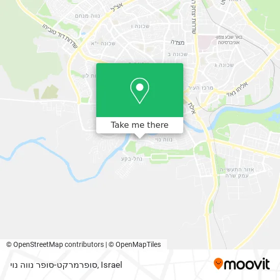 סופרמרקט-סופר נווה נוי map