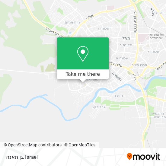 גן תאנה map