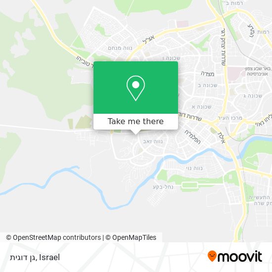 גן דוגית map