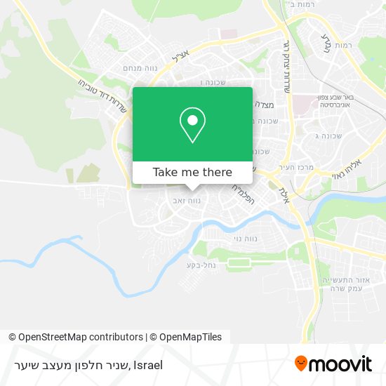 Карта שניר חלפון מעצב שיער