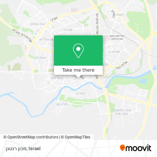 מכון רנטגן map