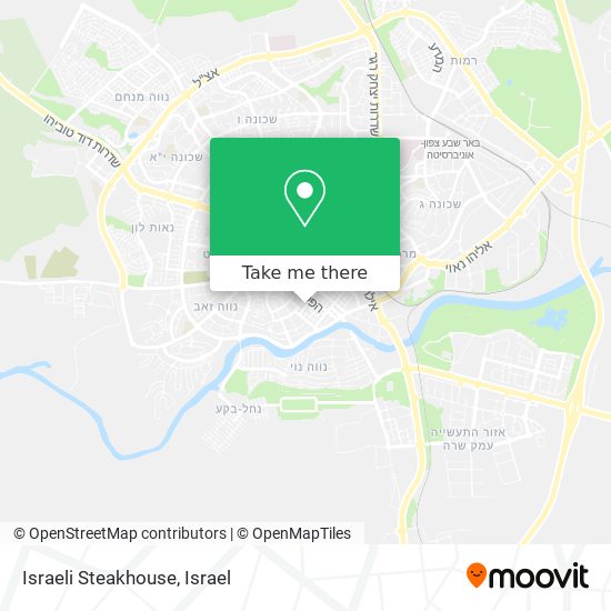 Israeli Steakhouse map