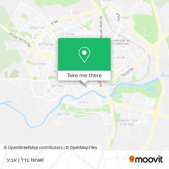 נדל ן אביב map