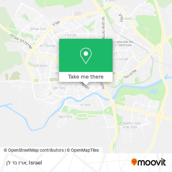 ארז נד לן map