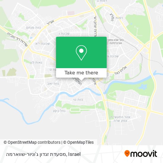 מסעדת זגדון ג'וניור-שווארמה map